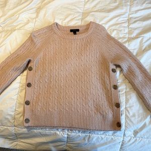 Pink Cashmere JCrew sweater